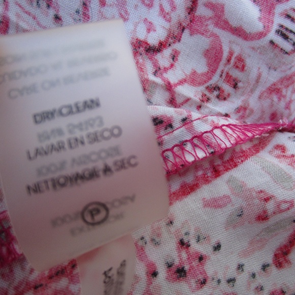 Calvin Klein Dresses Size 14 Burgundy Smocked‎ Slip Floral Flowy Summer Beach - Picture 7 of 14